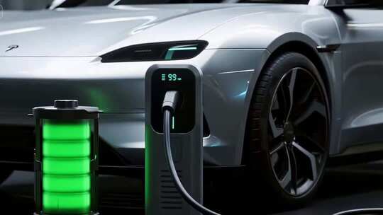 新能源汽车充电桩充电画面