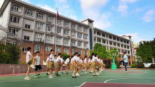 中小学体育课训练