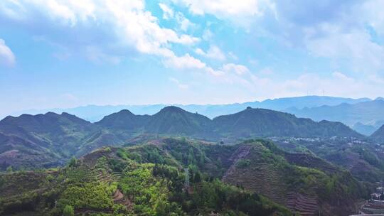 4k贵州大山原生态地视频素材模板下载