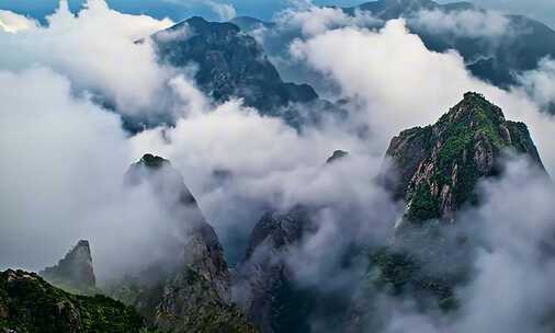 【合集】仙山云雾 黄山四季美景