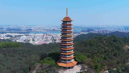 江门白水带风景区龙光塔