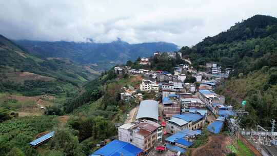 云贵高原 山区 山村