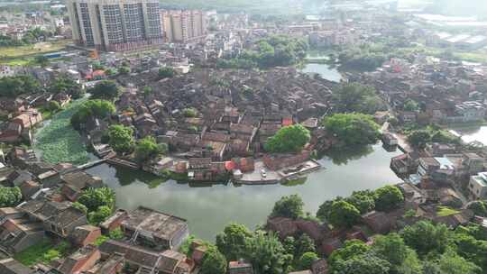 广东肇庆市黎槎村八卦村