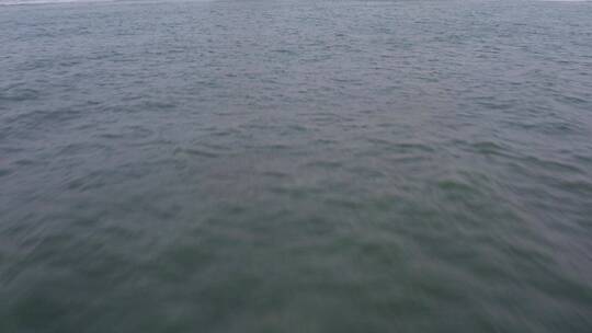 无人机拍摄的海水