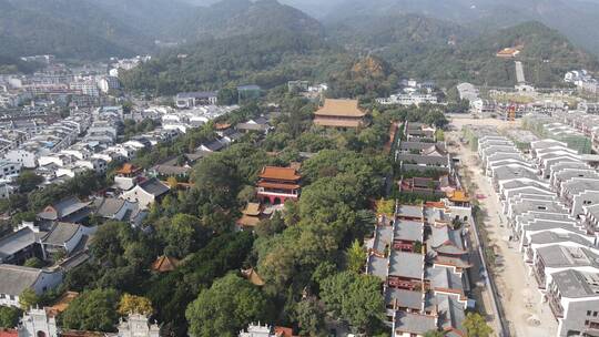 航拍湖南南岳衡山5A景区