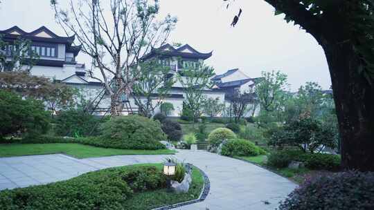 传统中式建筑高档住宅别墅