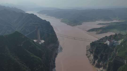 河南济源黄河三峡风景区视频