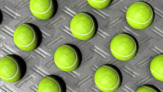 无限网球传球循环动画