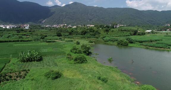 福建 莆田 城厢 常太 岭下 美丽乡村 水库