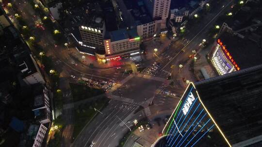 湖南长沙城市风光交通航拍视频素材模板下载
