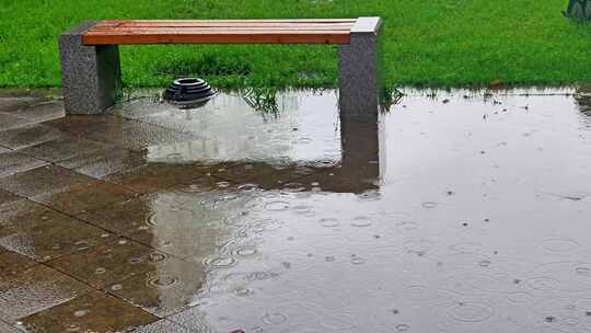 下雨雨滴视频素材模板下载