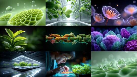 未来植物科技革新生命奥秘高清在线视频素材下载