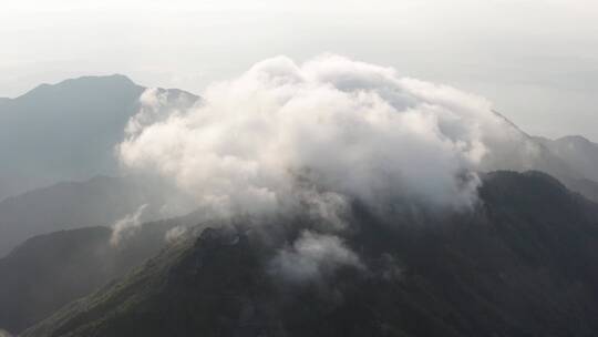 湖南衡阳南岳衡山航拍