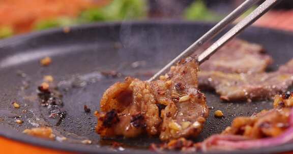 美食韩式烤肉