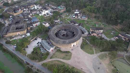 土楼振成楼福建土楼永定景区