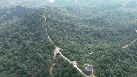 衡东风景枫仙岭景区航拍