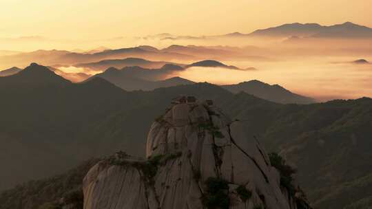 航拍驻马店泌阳铜山风景区