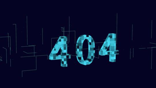 404三维科技感电路板生长线条场景