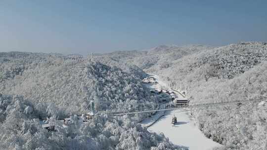 汉江源景区雪景宣传片