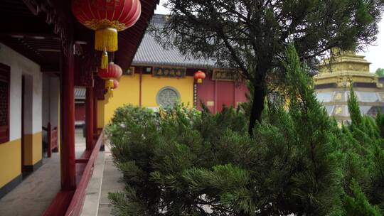 浙江绍兴乐古寺禅院建筑风景