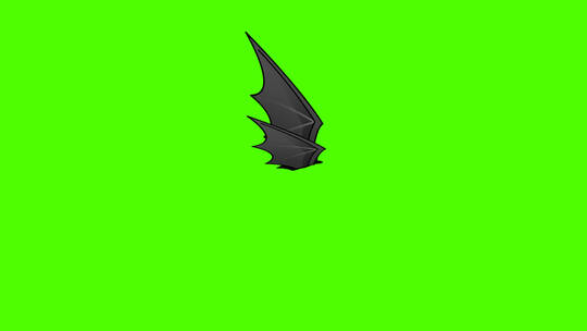 蝙蝠动态循环带通道视频素材模板下载