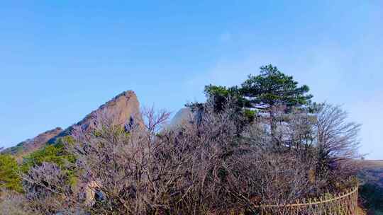 安徽黄山延时风景视频素材