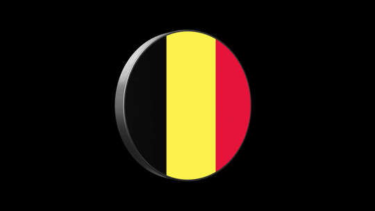 图标旗帜比利时
