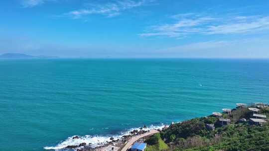 4k海南陵水分界洲岛海岛旅游水上运动航拍