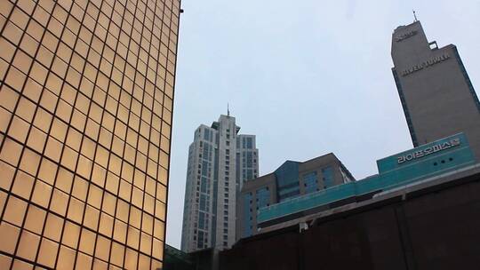 首尔的高楼大厦