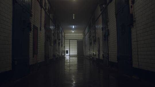 监狱的走廊