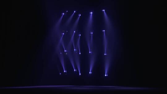 舞台射灯光效旋转效果视频素材模板下载