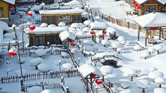 【合集】航拍中国雪乡