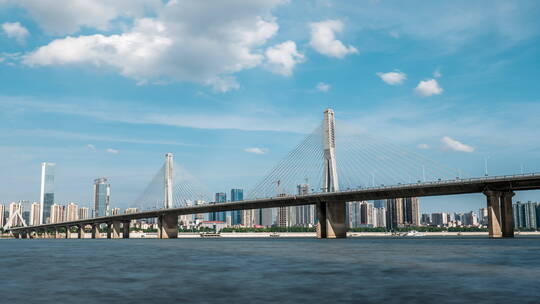 4K长沙城市桥梁延时
