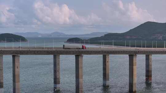 平潭海峡跨海特大桥航拍