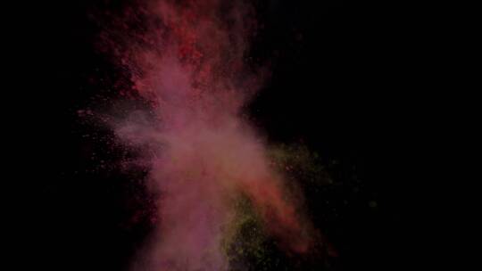 4k多彩粉尘粒子爆炸特效覆盖叠加视频素材18