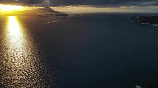 浅海黎明景观