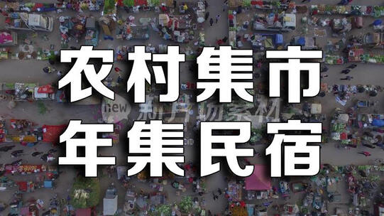 农村 集市 赶集 市场 年集 摆摊 小生意