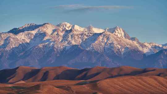 天山博格达峰延时