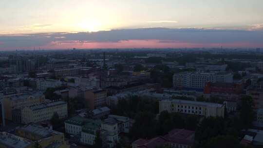 圣彼得堡天线89.屋顶视频素材模板下载