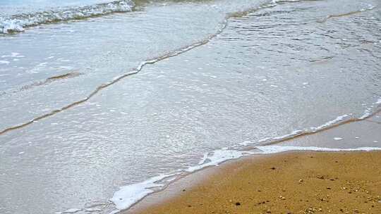 海边沙滩海浪