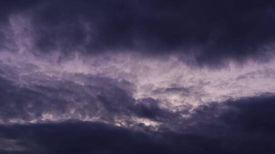 天空天黑乌云变化延时乌云形成天气变化气象视频素材模板下载