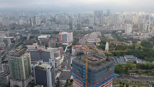 福州协和医院福建医院建筑航拍