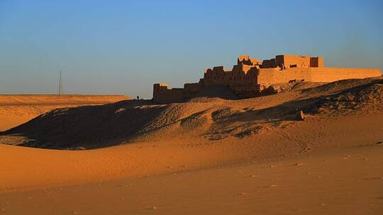 沙漠中的修道院