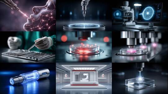 智慧医疗精密科技探索高清在线视频素材下载