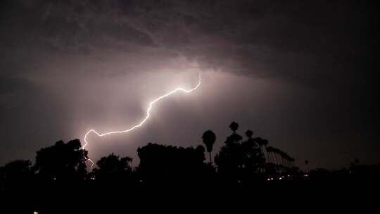 狂风暴雨天气电闪雷鸣乌云翻滚暴风雨倾盆视频素材模板下载