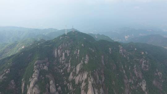 航拍福建宁德太姥山