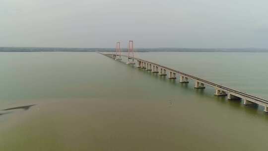 泗水悬索桥视频素材模板下载