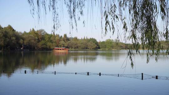 杭州西湖十景茅家埠水乡风景