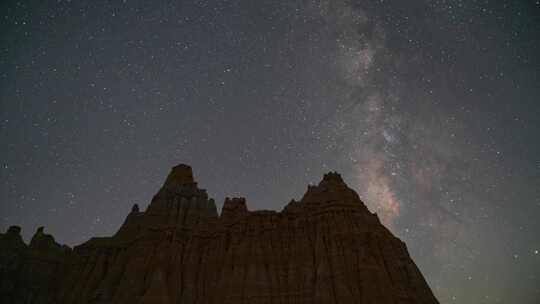 土林星空摄影