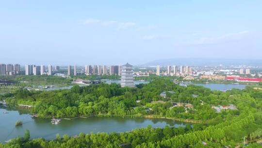 西安浐灞风景